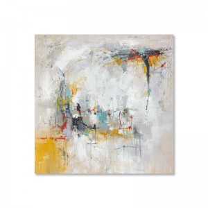 Καθαρό χέρι αφηρημένη τέχνη cuadros σχέδιο ακρυλικό τοίχο διακόσμηση αφηρημένο τέχνης καμβά ελαιογραφία για σαλόνι